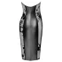 Noir - vestito lucido con collo halter (nero) - L