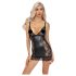 Noir - minidress trasparente laterale (nero) - L