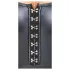 Cottelli - mini abito lucido con gonna plissettata - nero