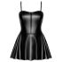 Noir Libido - vestito mini opaco - nero