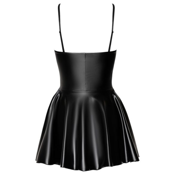 Noir Libido - vestito mini opaco - nero - M