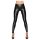 Noir - leggings lunghi lucidi - nero - M
