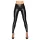 Noir - leggings lunghi lucidi - nero - L