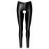 Noir - leggings aperti e lucidi (nero)