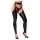 Noir - collant lucido - chaps - nero