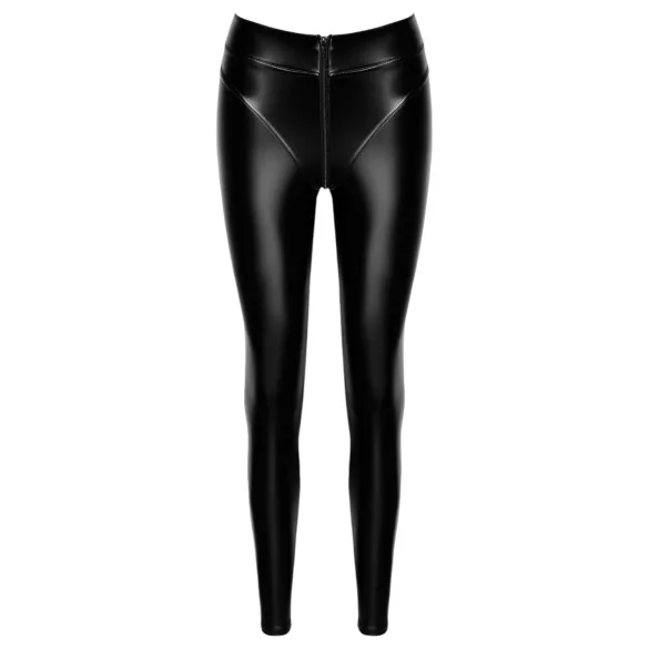 Noir - pantaloni lunghi lucidi - nero - L