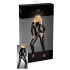 Noir - tuta aderente maniche lunghe lucida - nero - L