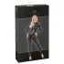 Noir - tuta lunga effetto pelle di serpente - nero - XL