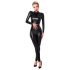 Noir - tuta con zip (nera) - M