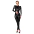 Noir - tuta nera con zip - M