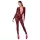 Noir Kink Royal - bodystocking trasparente - rosso