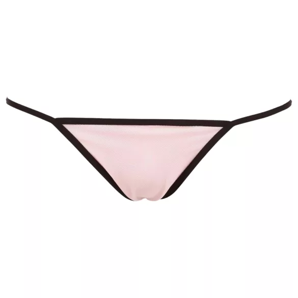 Cottelli - Babydoll trasparente con volant - lingerie sexy - L