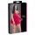 Cottelli Plus Size - babydoll trasparente in pizzo - rosso - 2XL