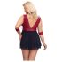 Cottelli Bondage Taglie Forti - Babydoll (rosso) - 3XL
