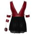 Cottelli Bondage Taglie Forti - Babydoll (rosso) - 3XL