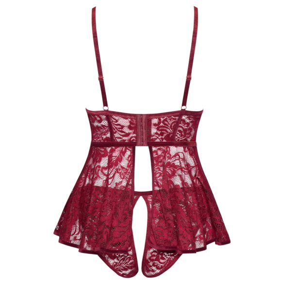 Cottelli Curves - abito mini in pizzo - rosso