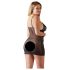 Cottelli Plus Taglie - Camicia da notte in pizzo trasparente (nero)