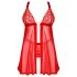 Set Babydoll di Pizzo Obsessive Elianes (Rosso) - M/L