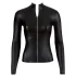 Cottelli - maglia donna maniche lunghe lucida - nero - L