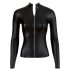 Cottelli - Top donna maniche lunghe lucido (nero) - XL