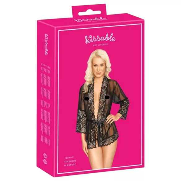 Kissable - vestaglia corta (nero)