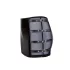 Cottelli - minigonna lucida con fibbia - nero - L
