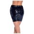 Cottelli Party - gonna lucida con paillettes (nera) - M