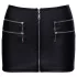 Cottelli - minigonna in similpelle con cerniera (nera) - M