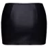 Cottelli - minigonna in similpelle con cerniera (nera) - M