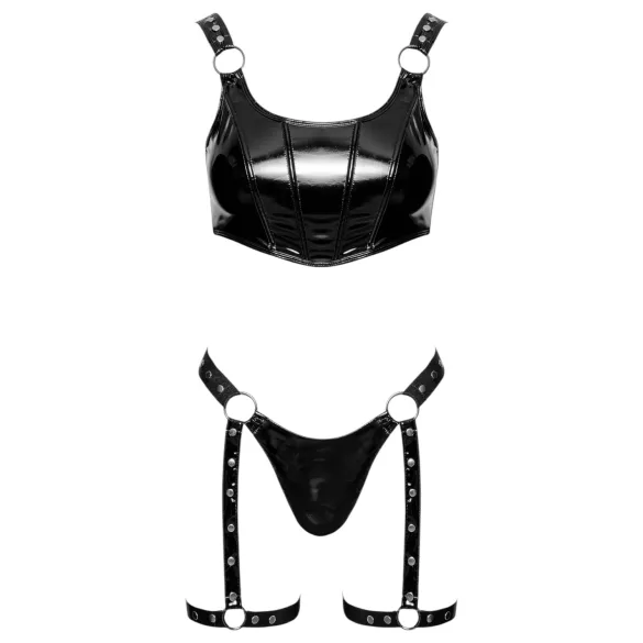 Black Level - set abito in lacca (nero) - M