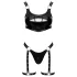 Black Level - set abito in lacca (nero) - M