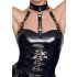 Black Level - body donna con collo alto - nero - M