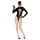 Velvet Nero - Body Batwoman Manica Lunga (nero) - M