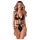Obsessive - body con spalline - nero - L/XL