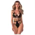 Obsessive - body con spalline - nero - L/XL