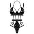 Obsessive - body con spalline - nero - L/XL