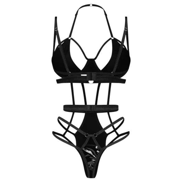 Obsessive - body con spalline - nero - L/XL
