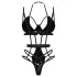 Obsessive - body con spalline - nero - L/XL