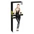 Black Level - tuta lucida con zip (nera) - L