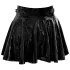 Black Level - minigonna plissettata nera