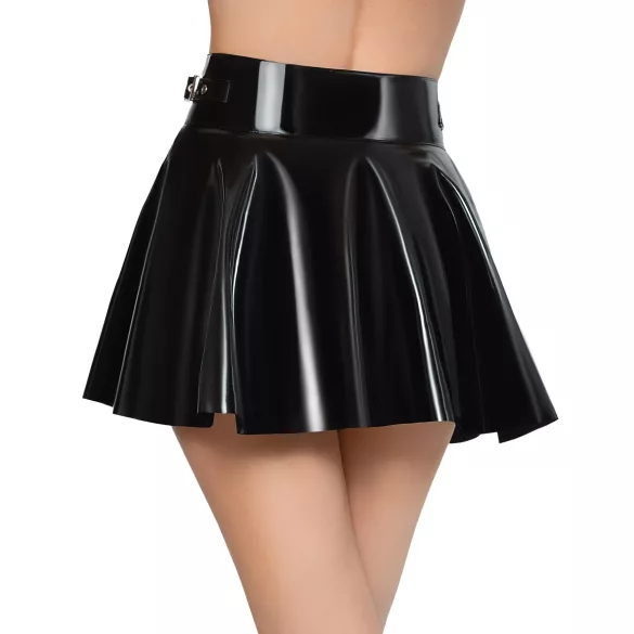 Black Level - minigonna plissettata nera - L