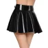Black Level - minigonna plissettata nera - L