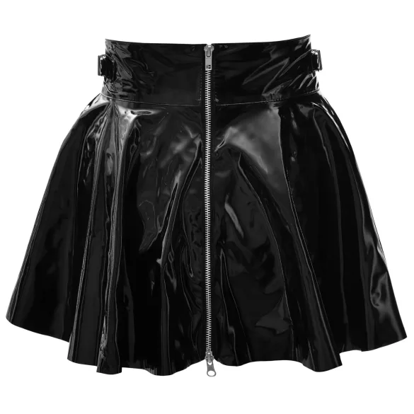 Black Level - minigonna plissettata nera - L
