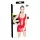 Black Level - minigonna laccata con lacci - rosso - 2XL