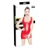 Black Level - minigonna laccata con lacci - rosso - 2XL
