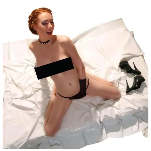 Feticcio - Lenzuolo in latex - 200x230 cm (bianco)