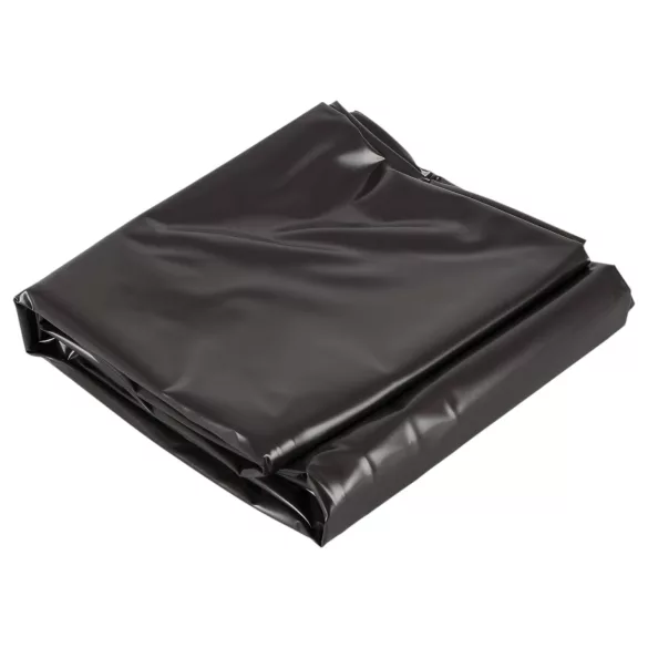 Laccato - lenzuolo impermeabile - super morbido - 200x230 cm - nero