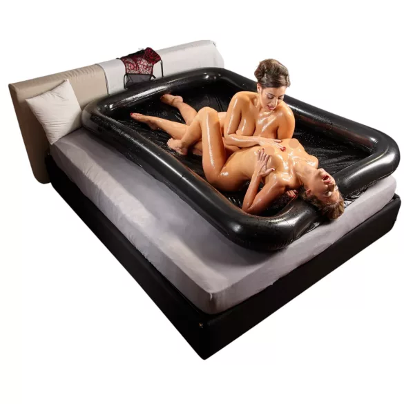 Piscina gonfiabile per orge - nera (140x200 cm)