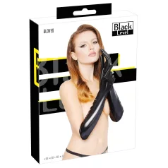 Black Level - guanti laccati lucidi - nero