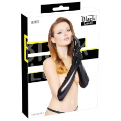 Black Level - guanti laccati lucidi - nero - M